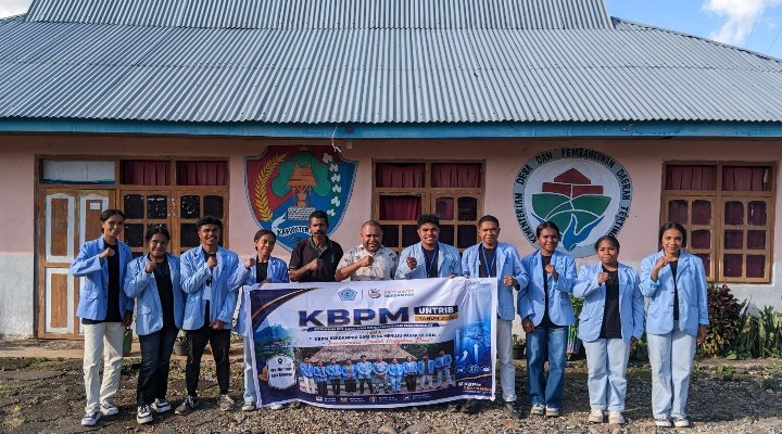 Judul:Pemerintah Desa Tanglapui Resmi Menerima Mahasiswa KBPM Universitas Tribuana Kalabahi 2026