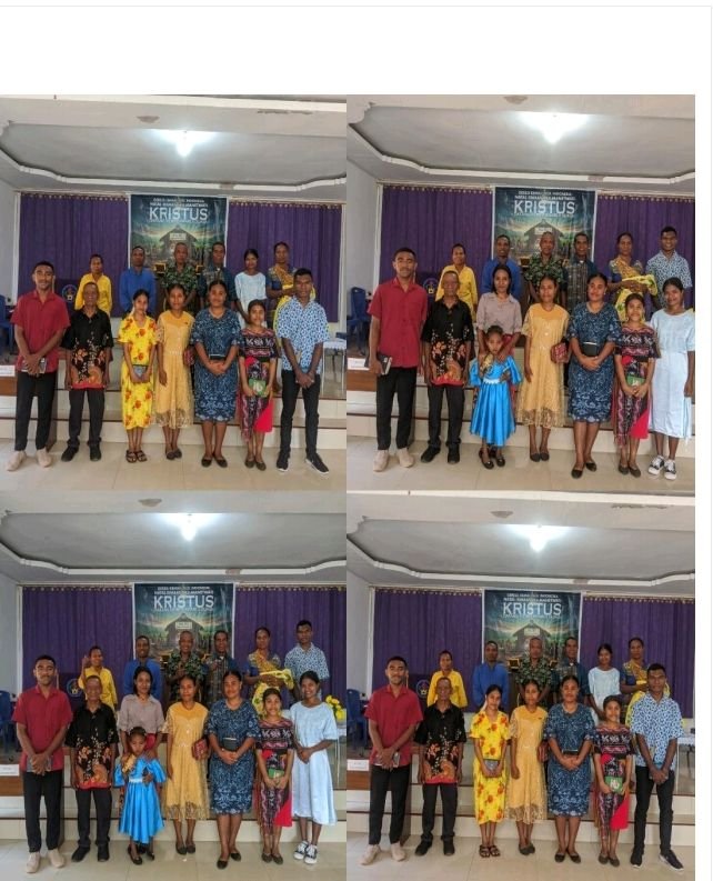 MEMBANTU MANYARAKAT DALAM PEMBUATAN  GEDUNG AULAH GEREJA BETANIA MANETWATI.