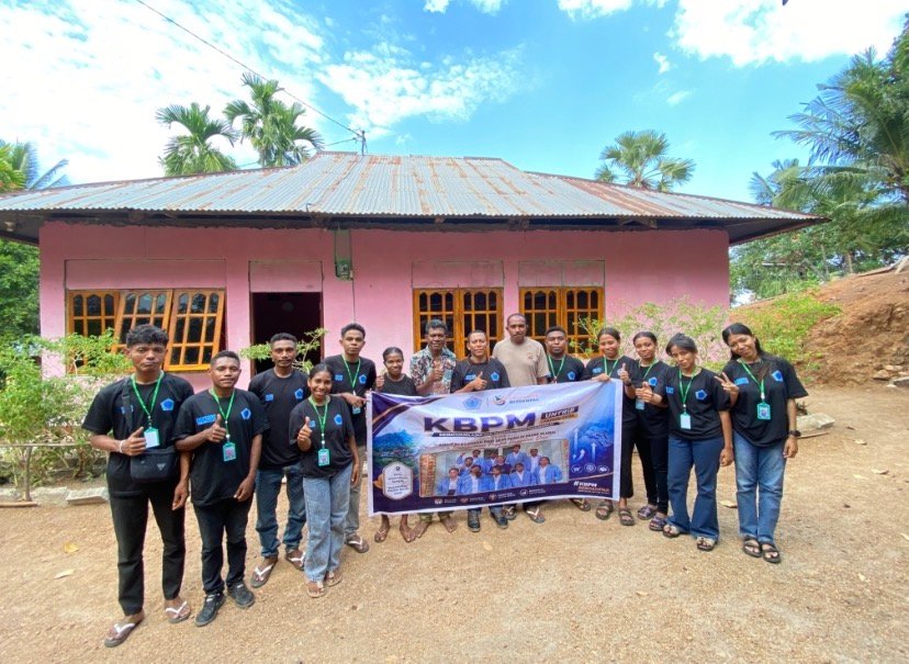 Mahasiswa KBPM UNTRIB Desa Kalondama Tengah Tiba di Lokasi KBPM