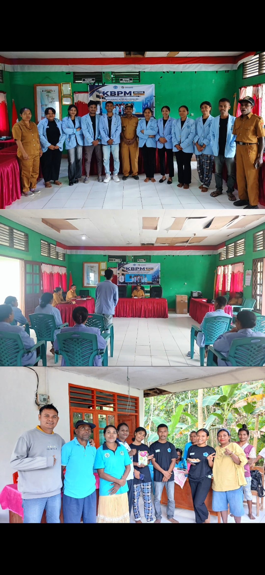 Rapat Penyusunan Agenda Kerja Bersama Bapak Kepala Desa  Serta Kerja Sama  Dalam Pembagian Bubur Kacang Terhadap Balita DiDesa Lubs