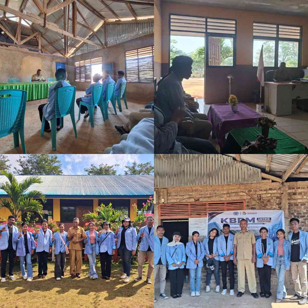 Mahasiswa KBPM melakukan kunjungan pertama ke SD GMIT Padangsul, dan juga menghadiri pertemuan di kantor Desa Kaera - [Desa Kaera]