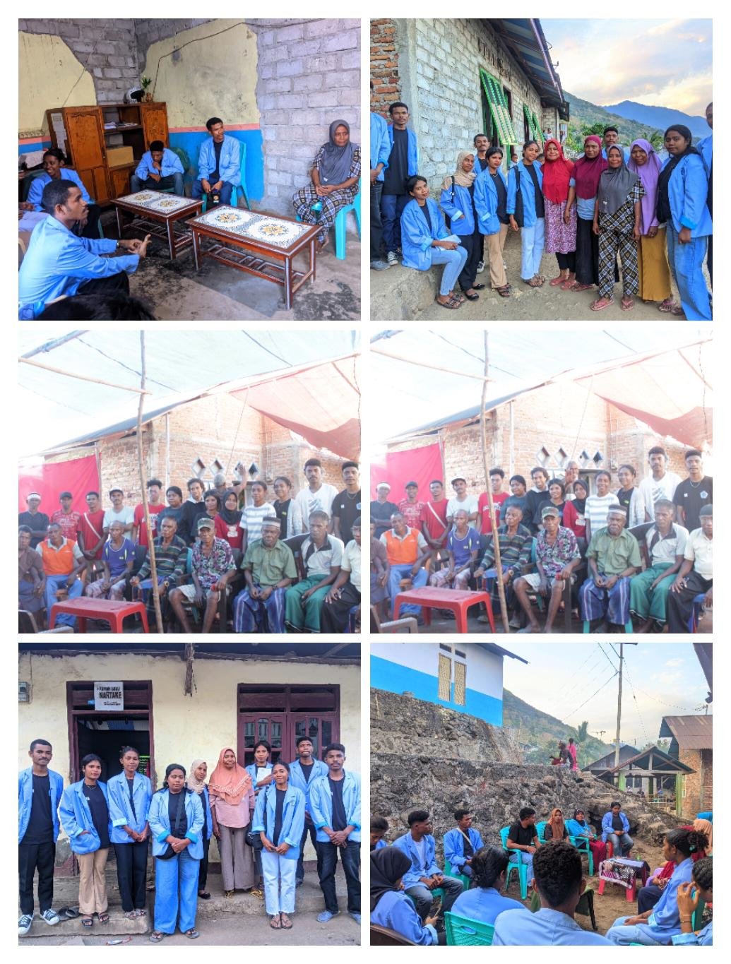 Mahasiswa/i Kbpm melakukan observasi bersama masyarakat DESA TOANG PANTAR TENGAH